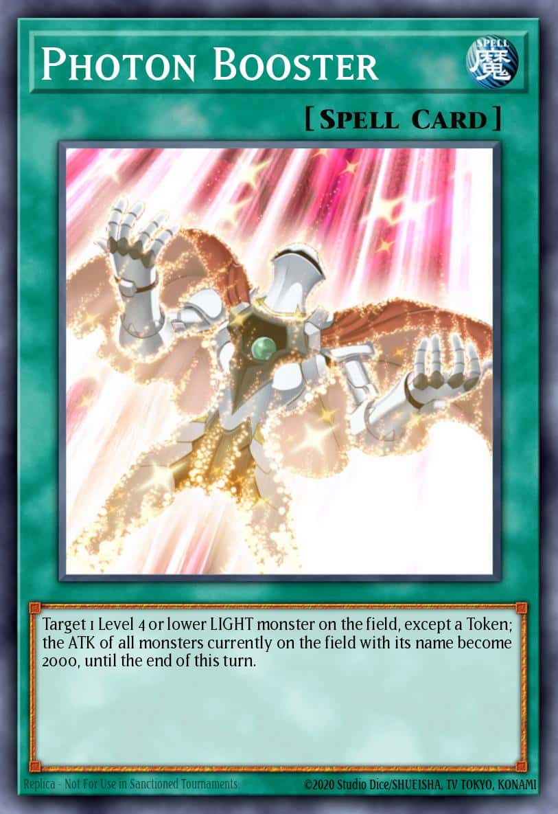 Photon Booster PHSW-EN052 Rare Yu-Gi-Oh! kartı