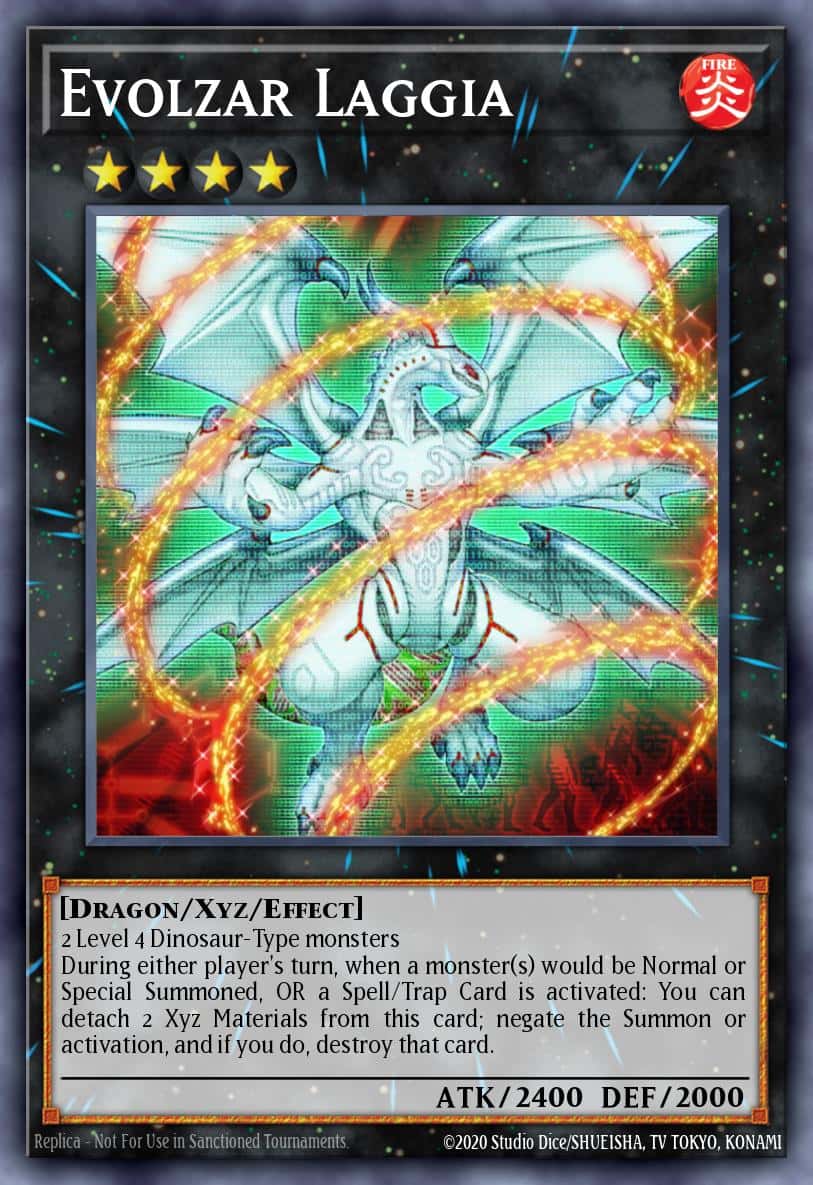 Evolzar Laggia MGED-EN028 Premium Gold Rare Yu-Gi-Oh! kartı