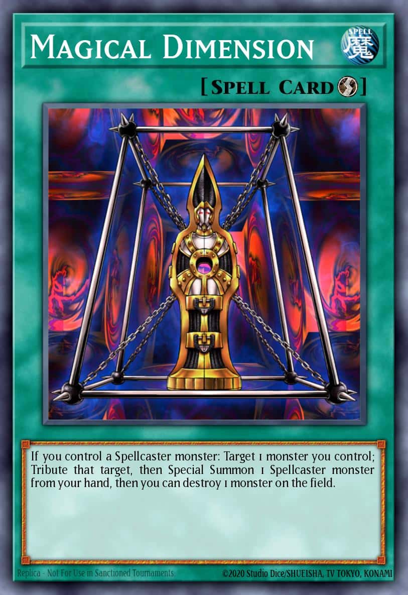 Magical Dimension MGED-EN040 Premium Gold Rare Yu-Gi-Oh! kartı