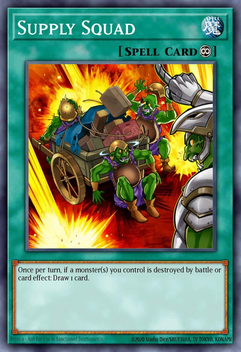 Supply Squad EGS1-EN028 Common Yu-Gi-Oh! kartı