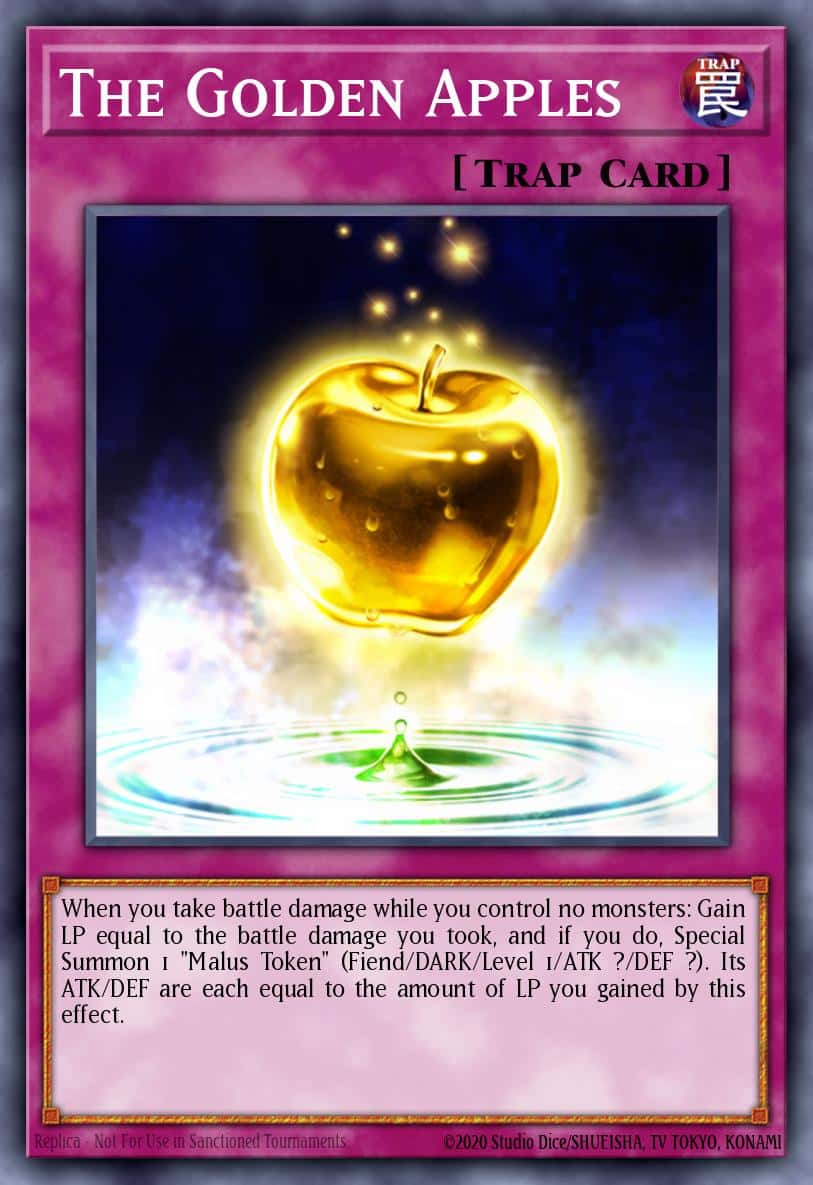 The Golden Apples EGS1-EN037 Common Yu-Gi-Oh! kartı