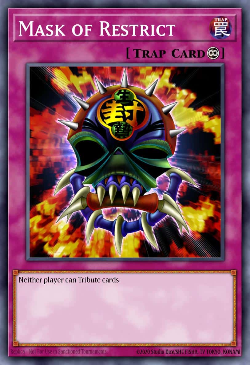 Mask of Restrict RP02-EN031 Common Yu-Gi-Oh! kartı