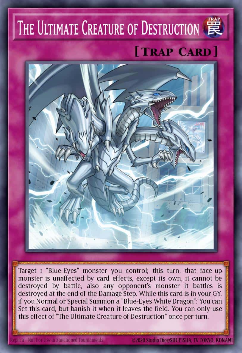 The Ultimate Creature of Destruction SDWD-EN029 Common Yu-Gi-Oh! kartı