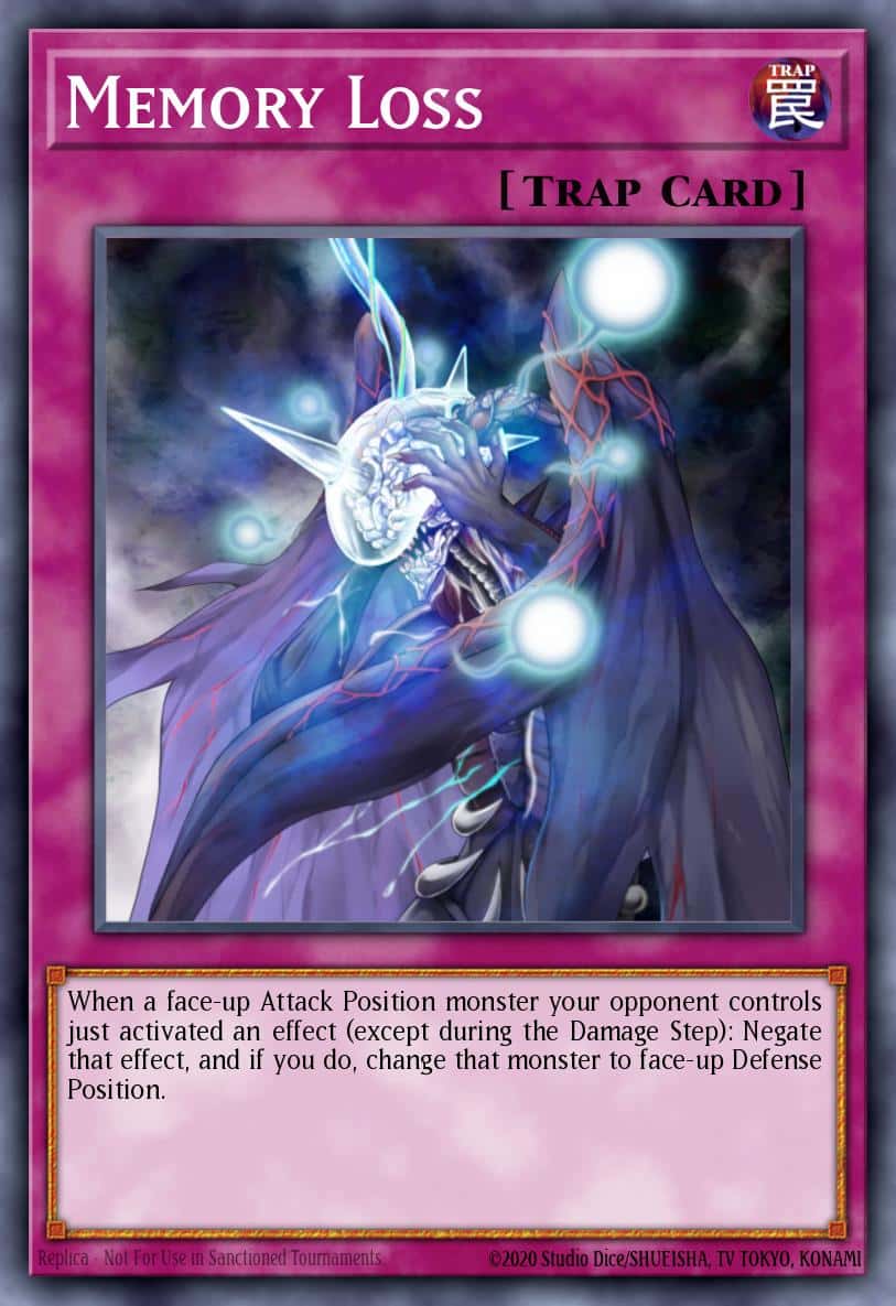 Memory Loss LTGY-EN070 Common Yu-Gi-Oh! kartı