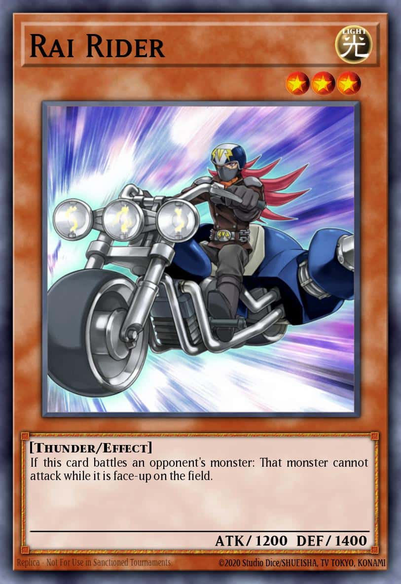 Rai Rider PHSW-EN003 Common Yu-Gi-Oh! kartı