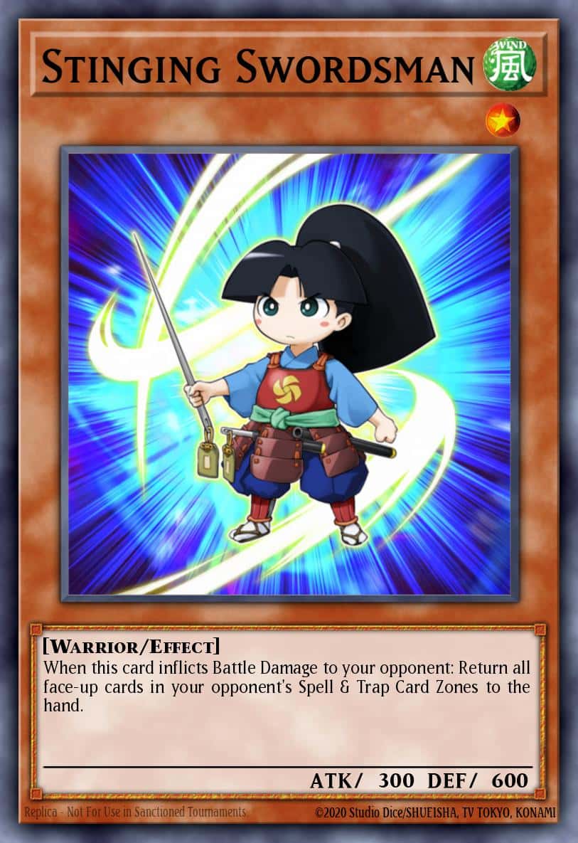 Stinging Swordsman PHSW-EN004 Common Yu-Gi-Oh! kartı
