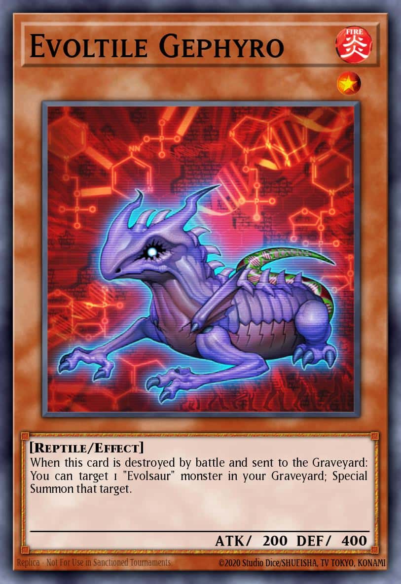 Evoltile Gephyro PHSW-EN016 Common Yu-Gi-Oh! kartı