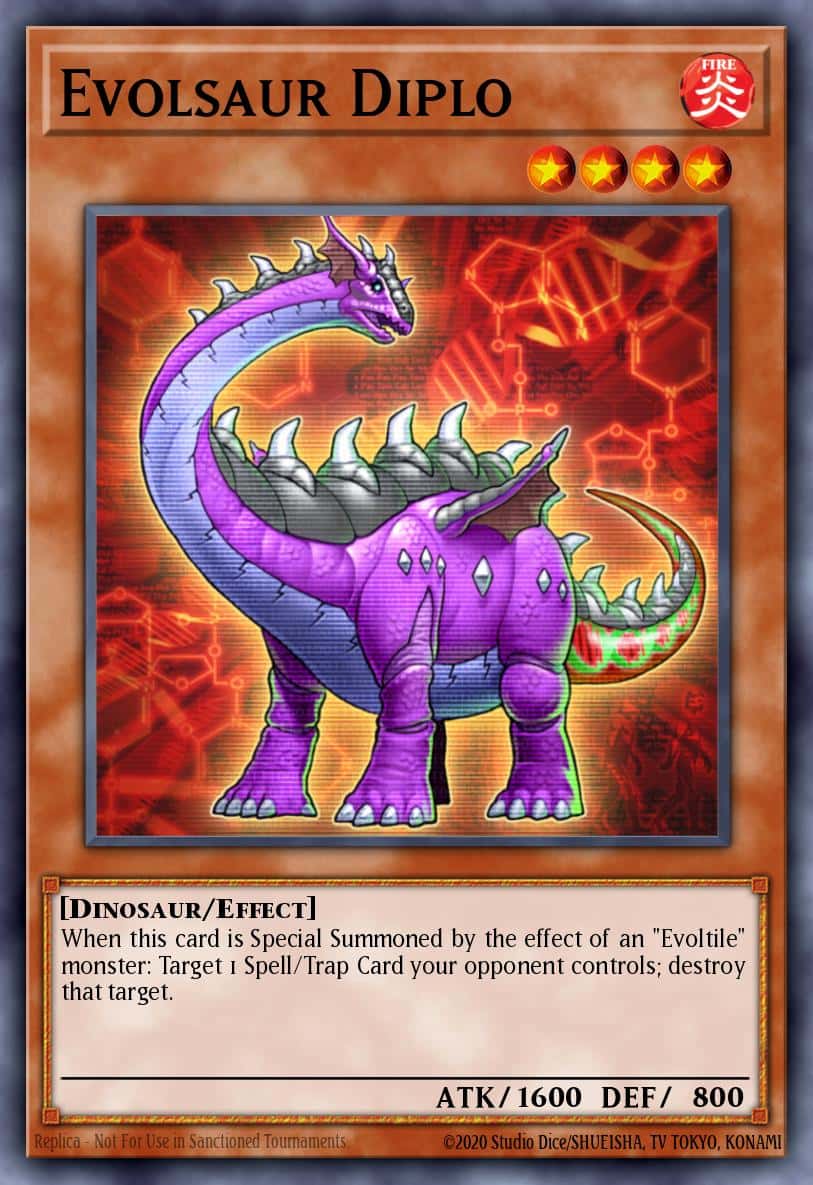 Evolsaur Diplo PHSW-EN021 Rare Yu-Gi-Oh! kartı