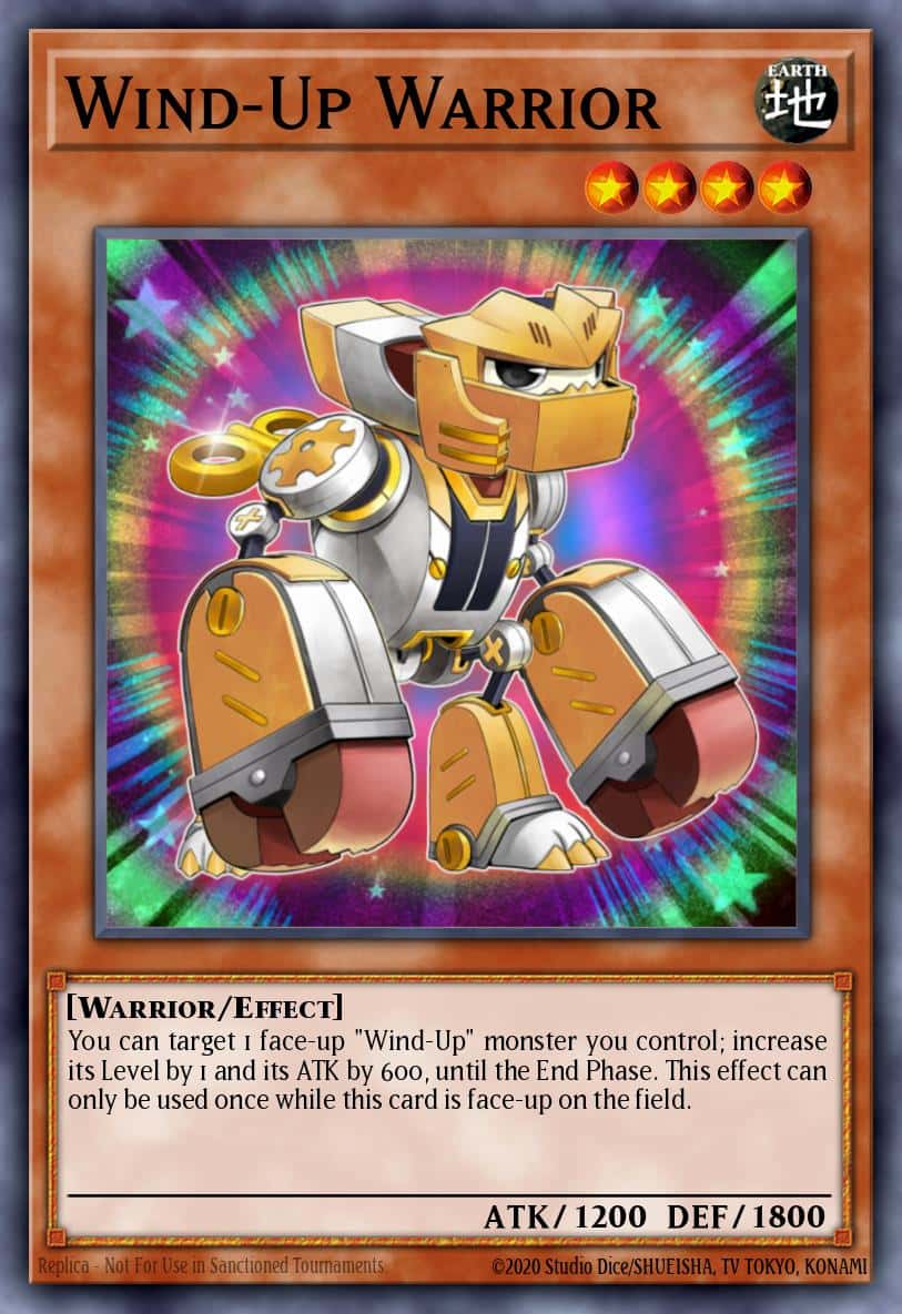 Wind-Up Warrior PHSW-EN022 Common Yu-Gi-Oh! kartı