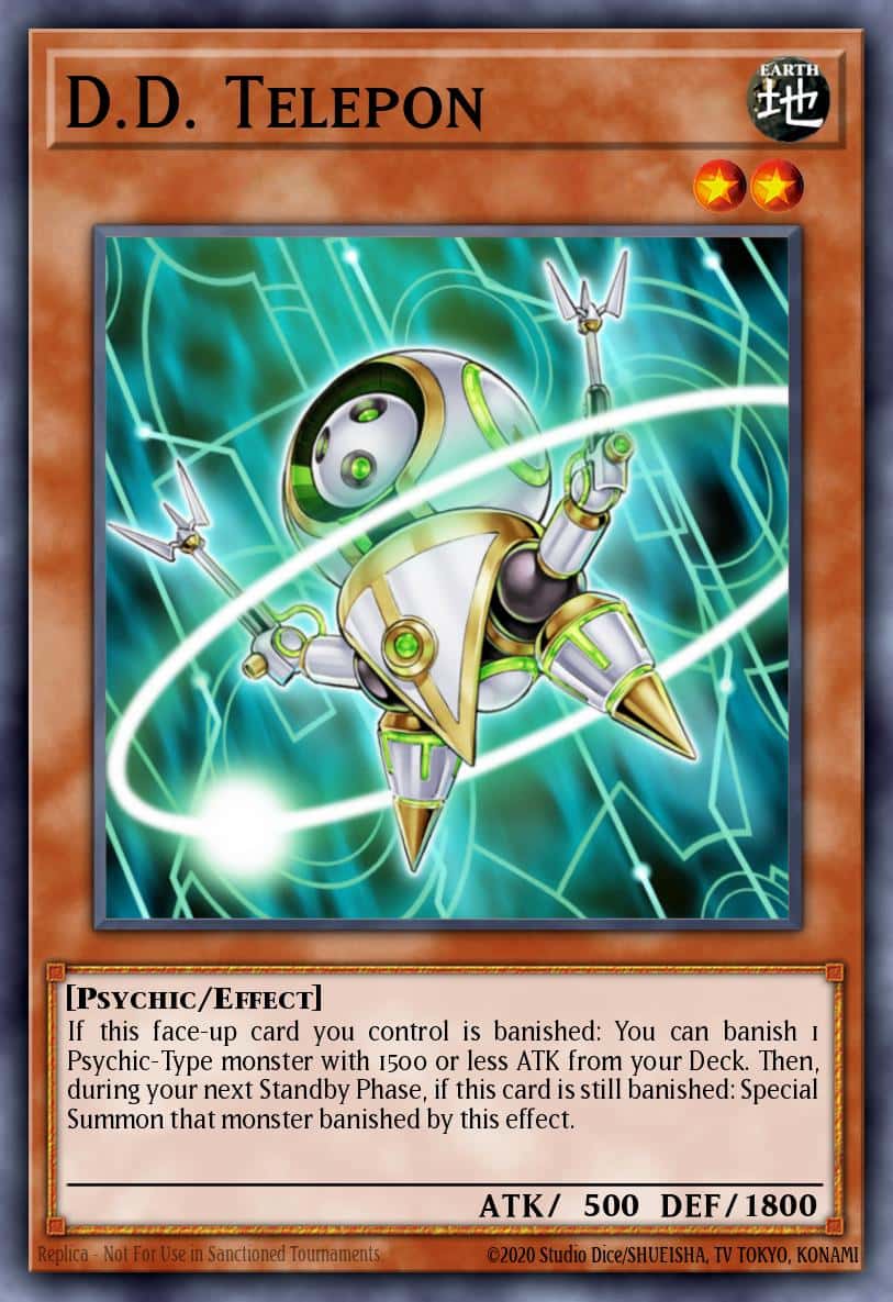 D.D. Telepon PHSW-EN027 Rare Yu-Gi-Oh! kartı