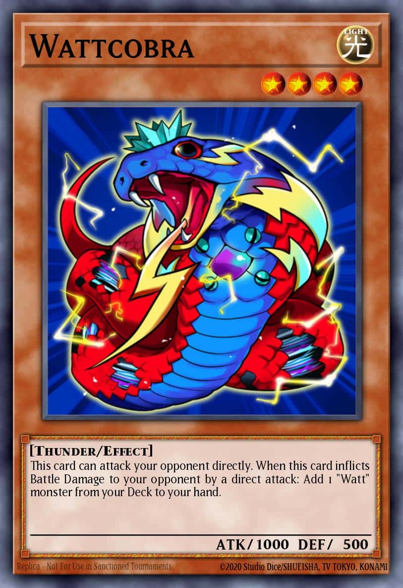 Wattcobra PHSW-EN028 Common Yu-Gi-Oh! kartı
