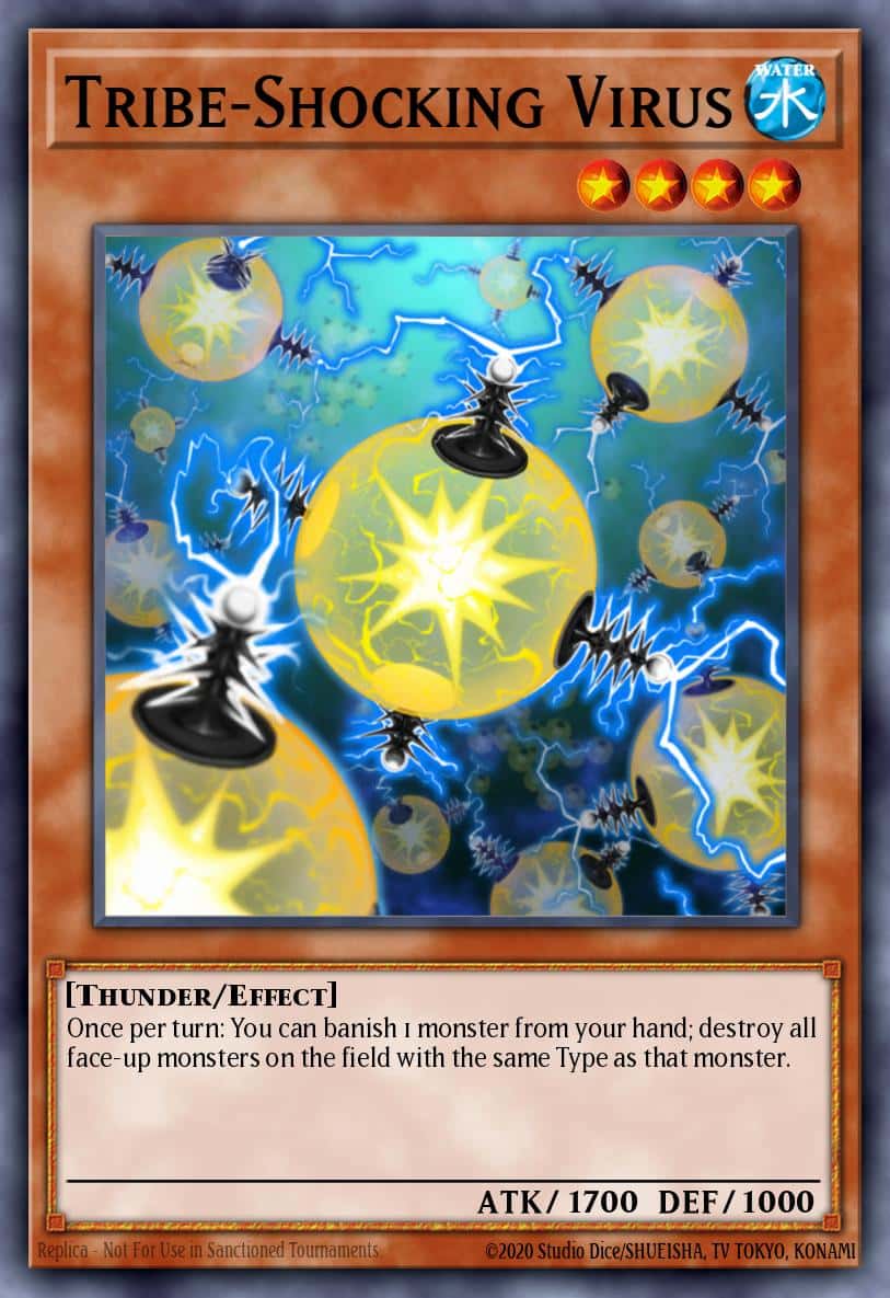 Tribe-Shocking Virus PHSW-EN034 Rare Yu-Gi-Oh! kartı