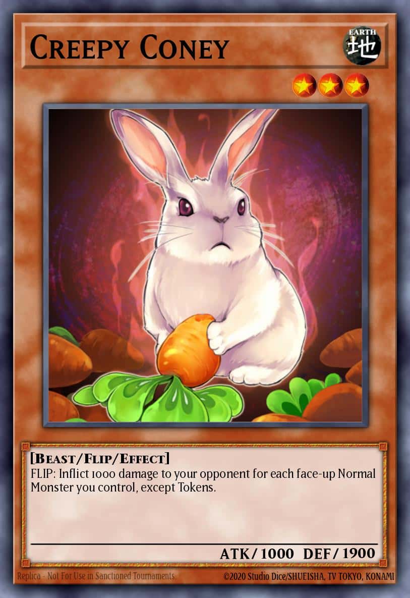 Creepy Coney PHSW-EN036 Common Yu-Gi-Oh! kartı