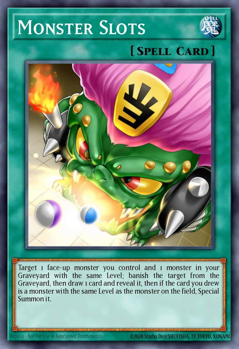 Monster Slots PHSW-EN047 Common Yu-Gi-Oh! kartı