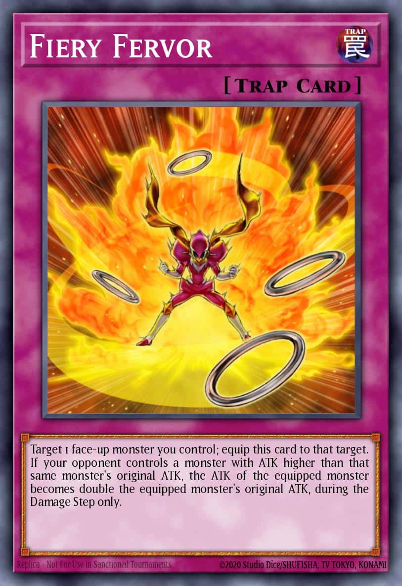 Fiery Fervor PHSW-EN064 Common Yu-Gi-Oh! kartı