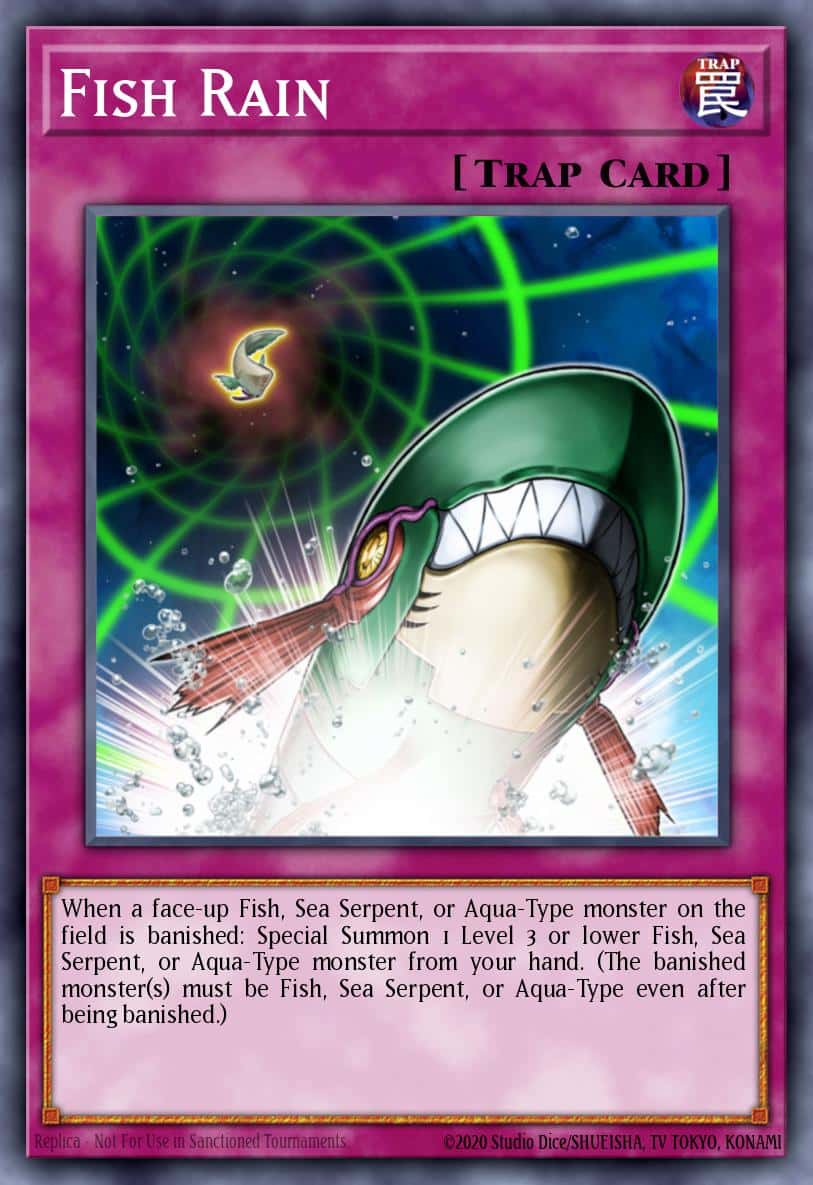 Fish Rain PHSW-EN068 Common Yu-Gi-Oh! kartı