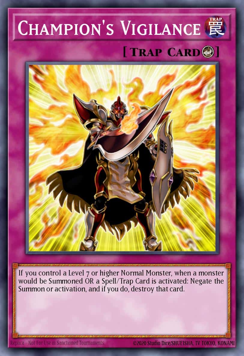 Champion's Vigilance PHSW-EN074 Common Yu-Gi-Oh! kartı