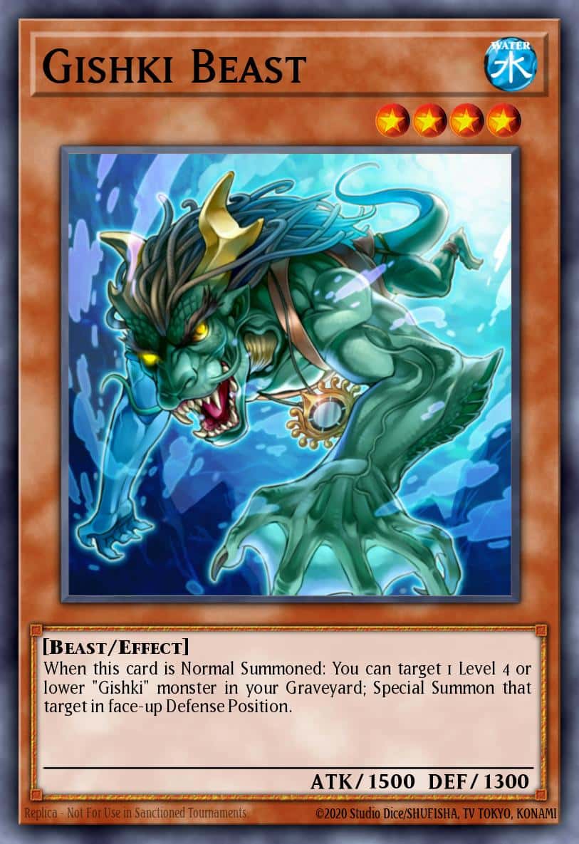 Gishki Beast PHSW-EN095 Rare Yu-Gi-Oh! kartı