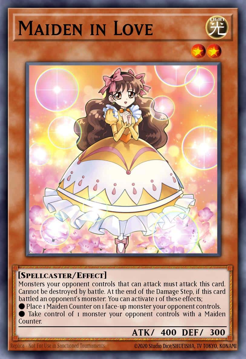 Maiden in Love MZMU-EN020 Super Rare Yu-Gi-Oh! kartı
