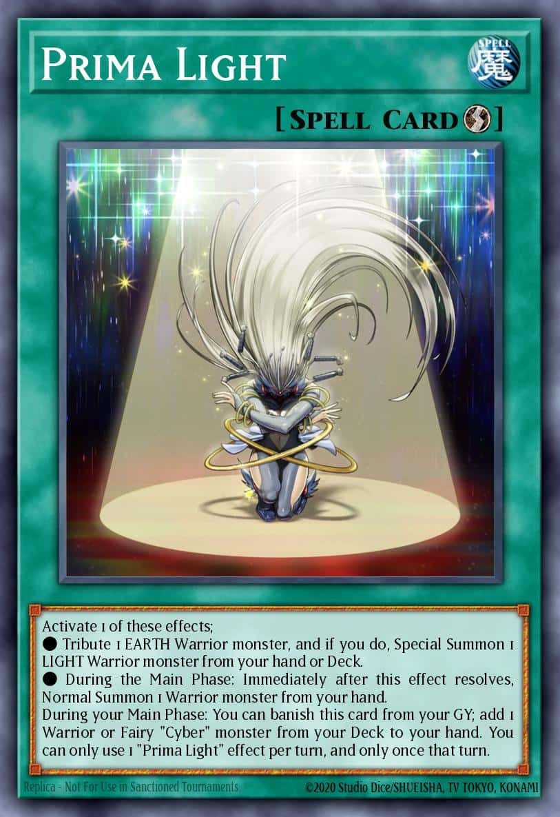 Prima Light MZMU-EN025 Rare Yu-Gi-Oh! kartı
