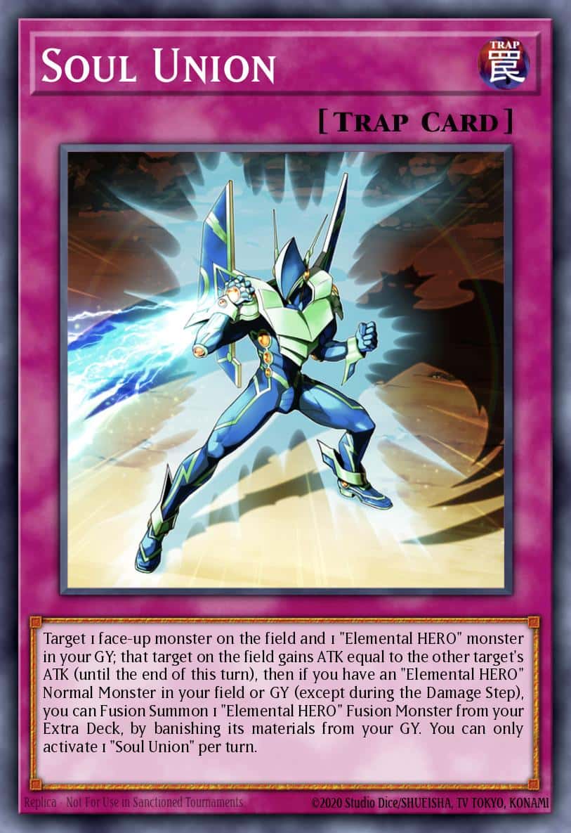 Soul Union MZMU-EN028 Rare Yu-Gi-Oh! kartı
