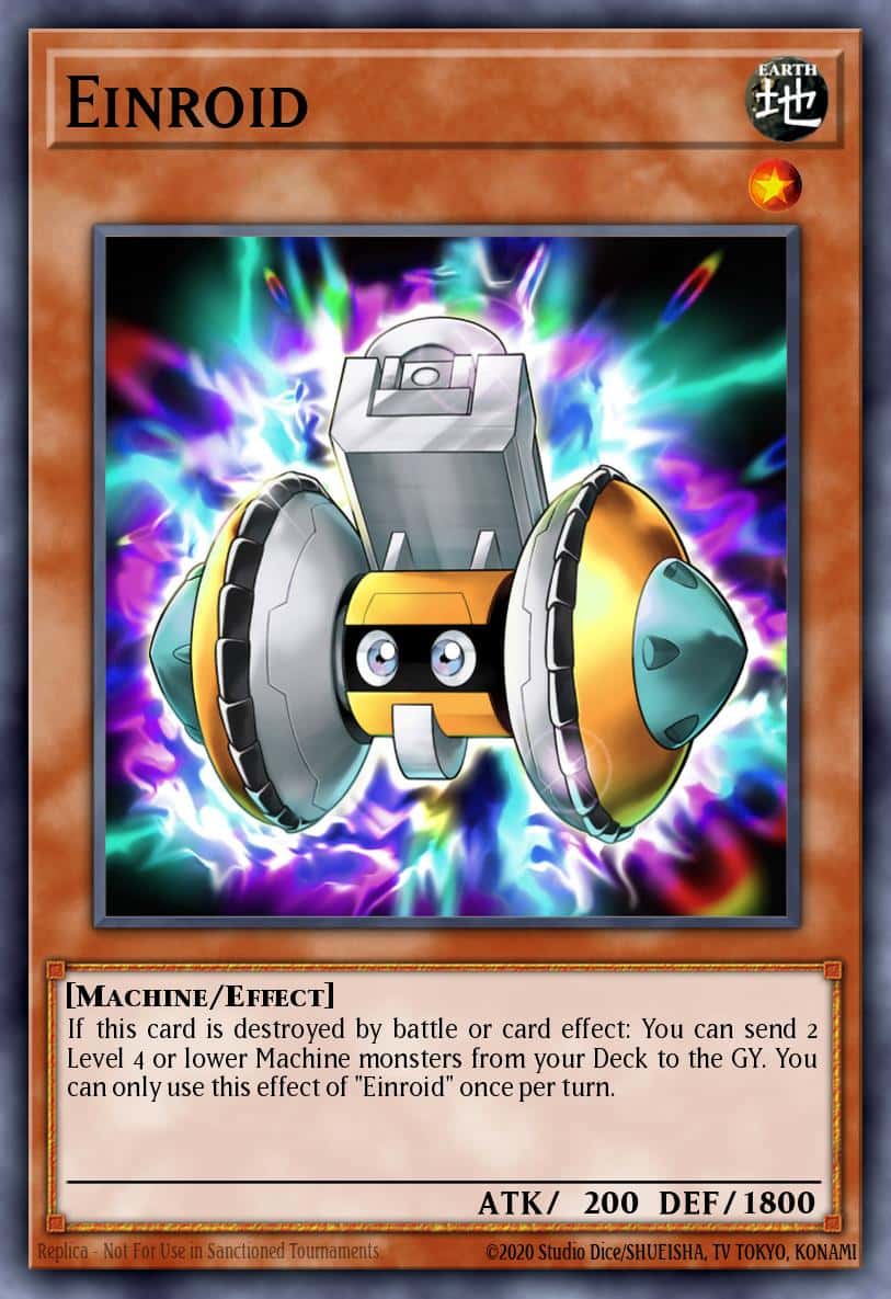 Einroid MZMU-EN046 Rare Yu-Gi-Oh! kartı