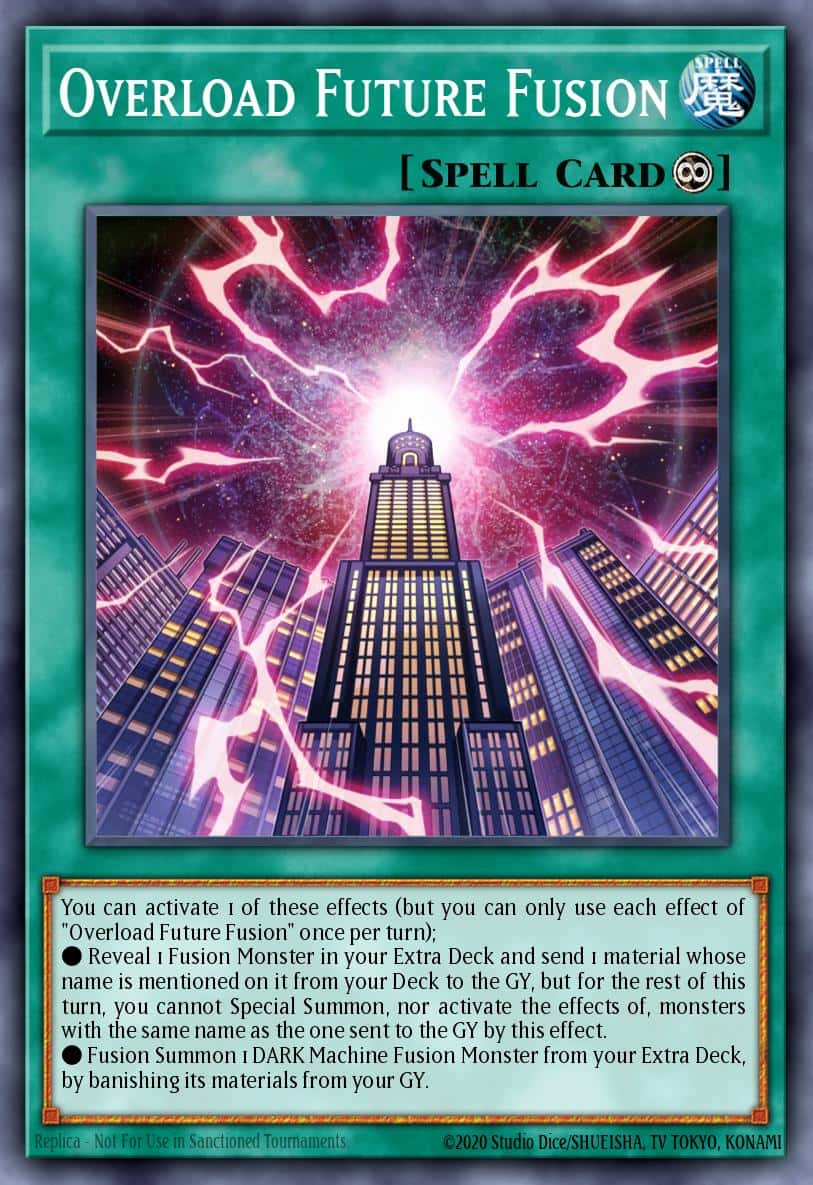 Overload Future Fusion MZMU-EN055 Super Rare Yu-Gi-Oh! kartı