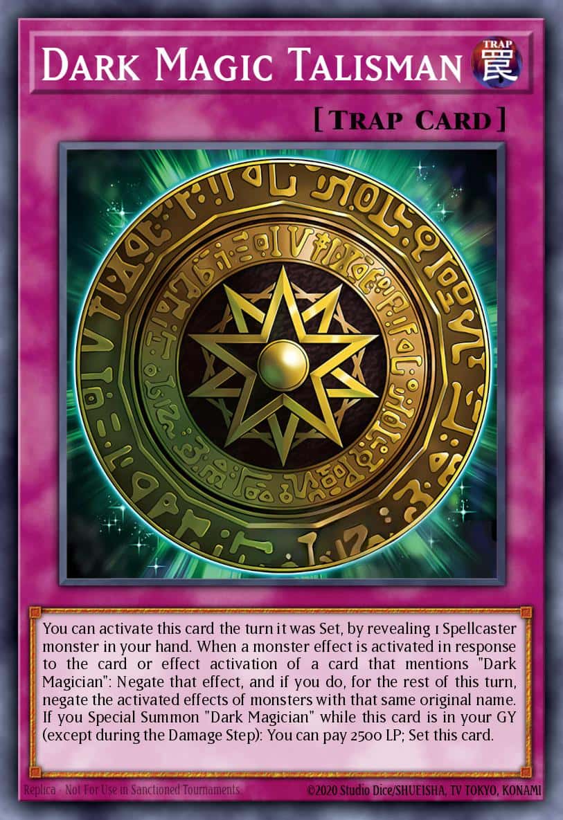 Dark Magic Talisman MZMU-EN057 Rare Yu-Gi-Oh! kartı