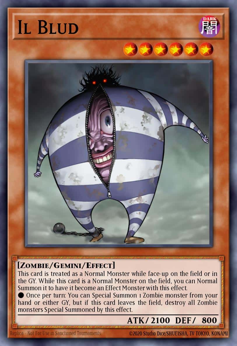 Il Blud MZMU-EN075 Rare Yu-Gi-Oh! kartı