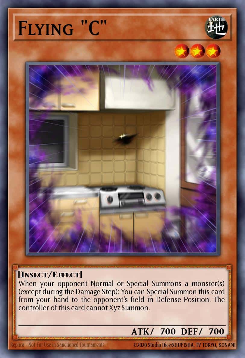 Flying "C" MZMU-EN078 Rare Yu-Gi-Oh! kartı