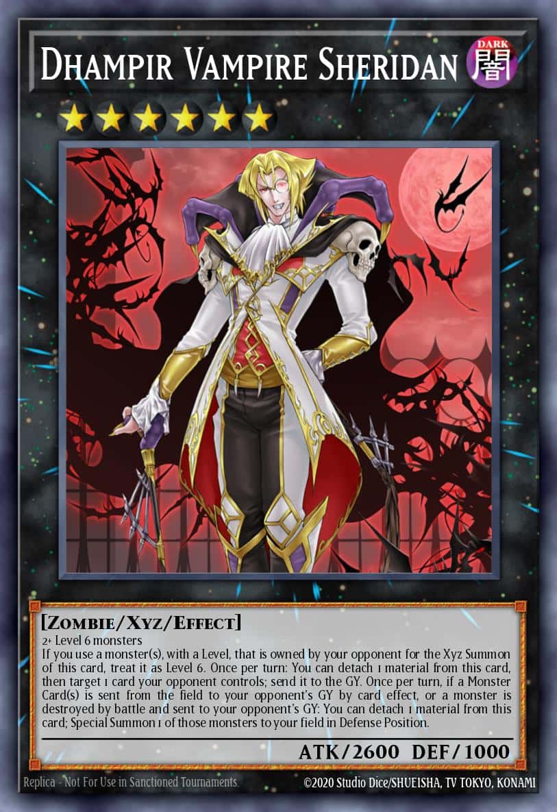 Dhampir Vampire Sheridan MZMU-EN103 Rare Yu-Gi-Oh! kartı