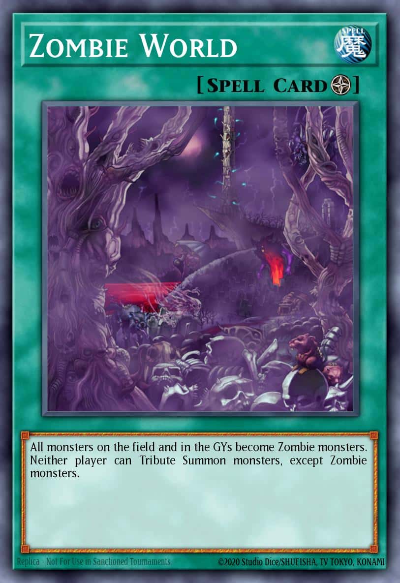 Zombie World MZMU-EN109 Rare Yu-Gi-Oh! kartı