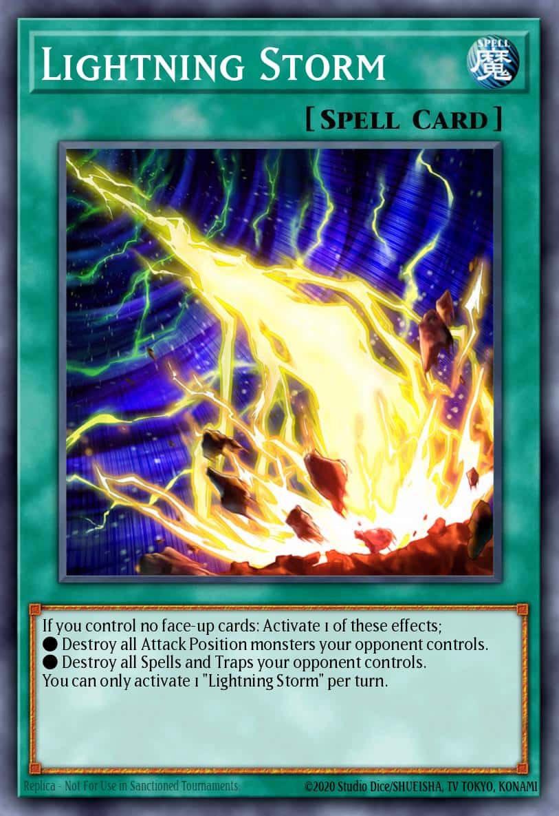 Lightning Storm MZMU-EN116 Rare Yu-Gi-Oh! kartı