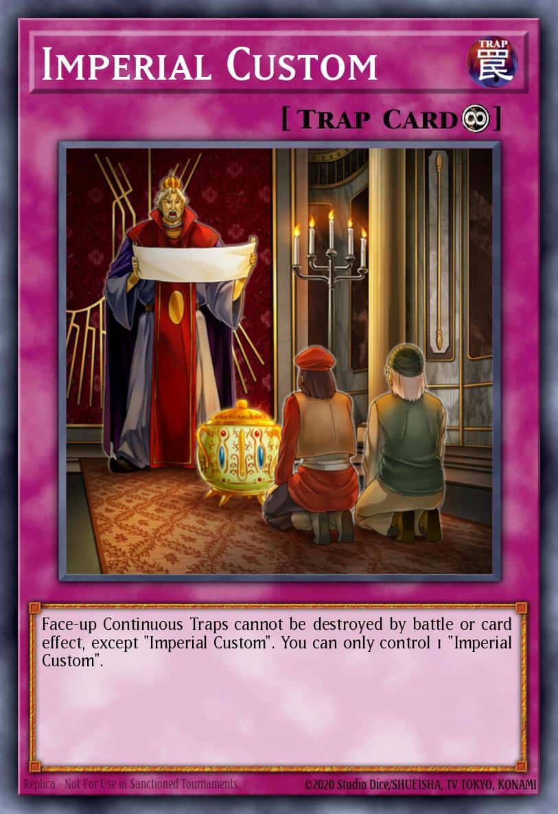 Imperial Custom MZMU-EN120 Rare Yu-Gi-Oh! kartı
