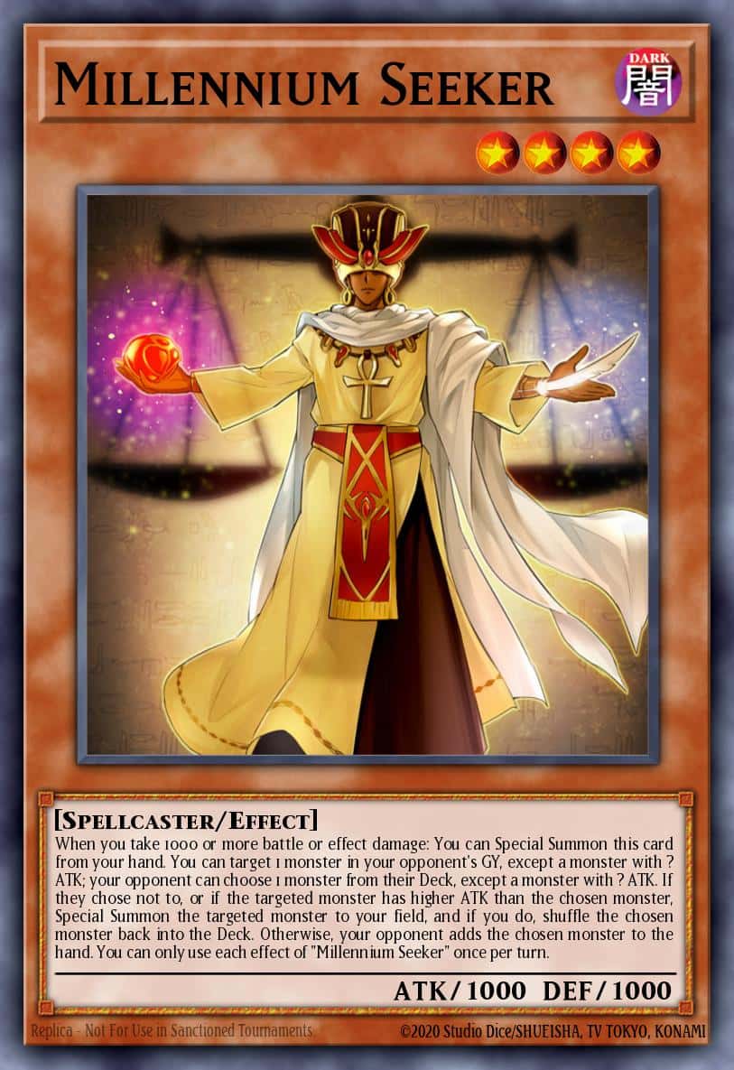 Millennium Seeker EGS1-EN005 Ultra Rare Yu-Gi-Oh! kartı