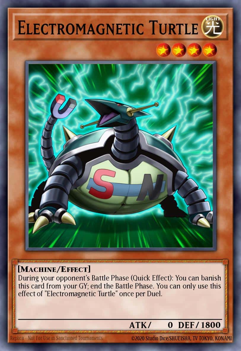 Electromagnetic Turtle EGS1-EN013 Common Yu-Gi-Oh! kartı