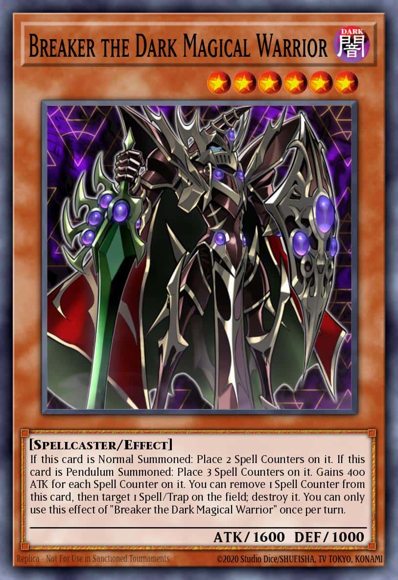 Breaker the Dark Magical Warrior EGS1-EN014 Common Yu-Gi-Oh! kartı