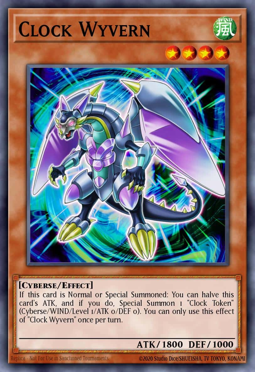 Clock Wyvern EGS1-EN018 Common Yu-Gi-Oh! kartı