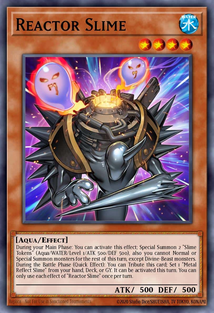 Reactor Slime EGS1-EN020 Super Rare Yu-Gi-Oh! kartı