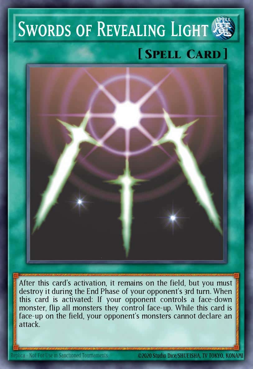 Swords of Revealing Light EGS1-EN021 Common Yu-Gi-Oh! kartı