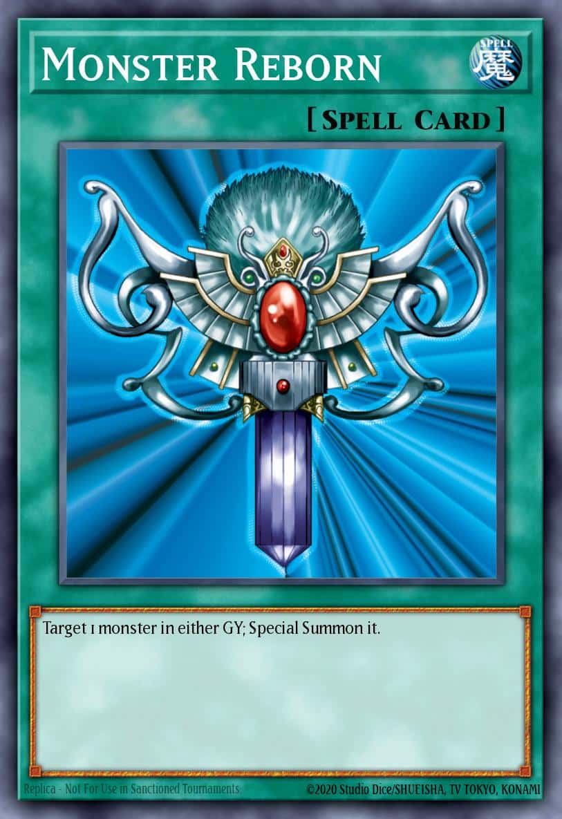 Monster Reborn EGS1-EN023 Common Yu-Gi-Oh! kartı