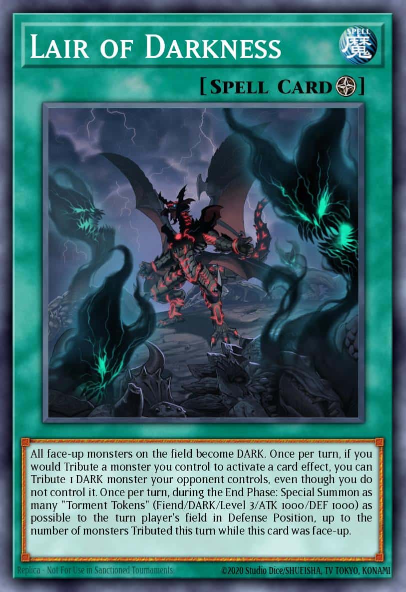 Lair of Darkness EGS1-EN032 Common Yu-Gi-Oh! kartı