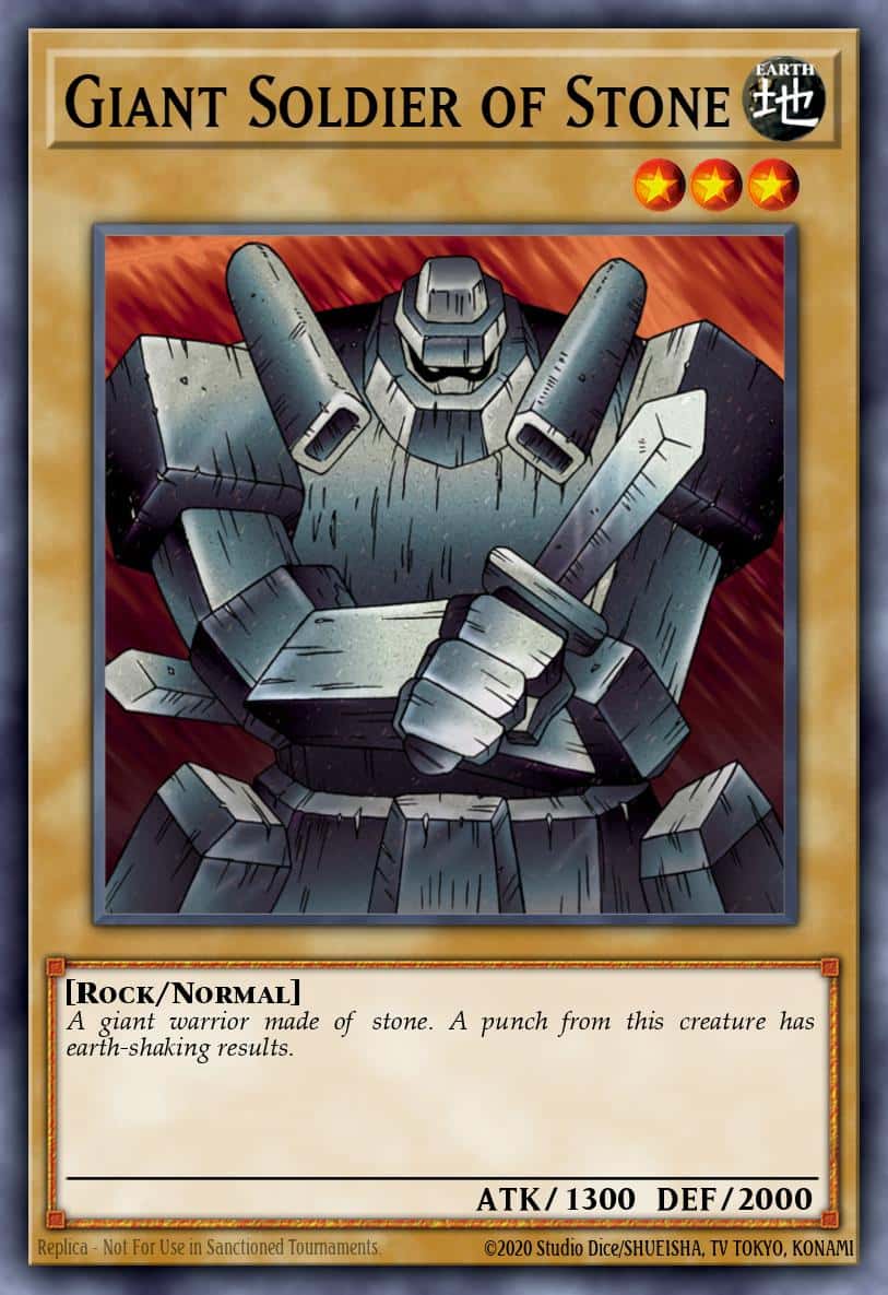 Giant Soldier of Stone STAX-EN002 Common Yu-Gi-Oh! kartı