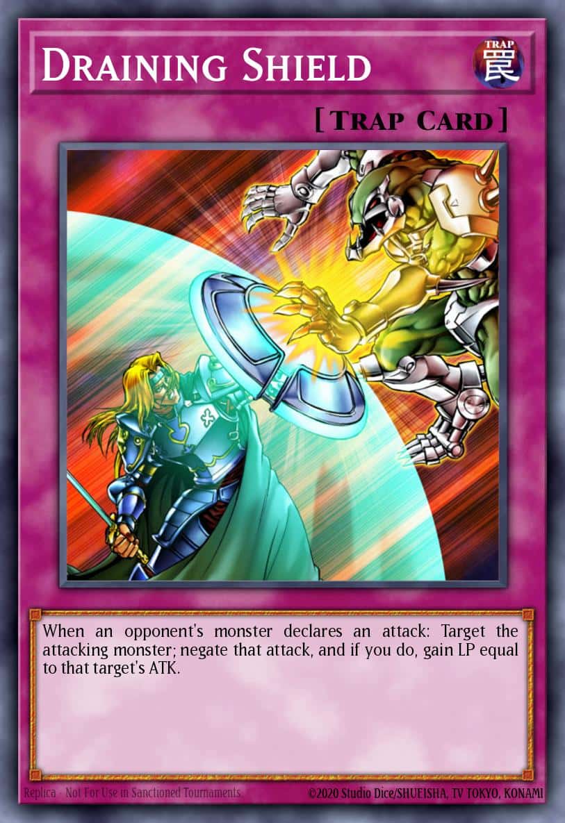 Draining Shield STAX-EN010 Common Yu-Gi-Oh! kartı