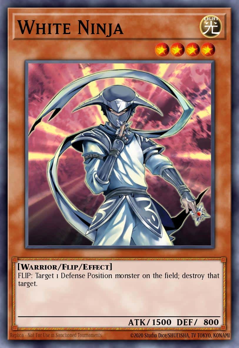 White Ninja STAX-EN011 Common Yu-Gi-Oh! kartı