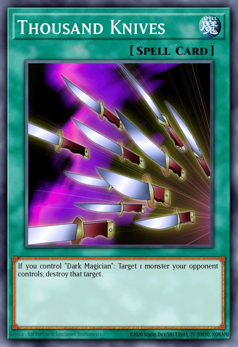 Thousand Knives STAX-EN012 Common Yu-Gi-Oh! kartı