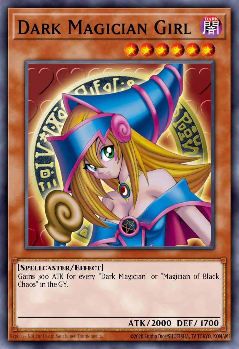 Dark Magician Girl STAX-EN020 Common Yu-Gi-Oh! kartı