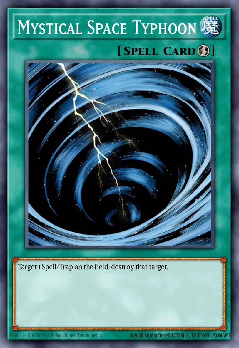 Mystical Space Typhoon STAX-EN024 Common Yu-Gi-Oh! kartı