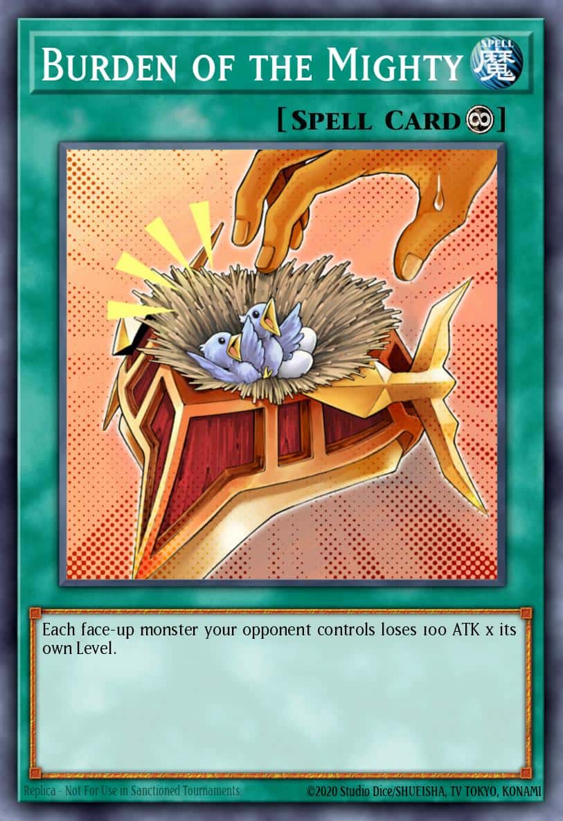 Burden of the Mighty STAX-EN032 Common Yu-Gi-Oh! kartı