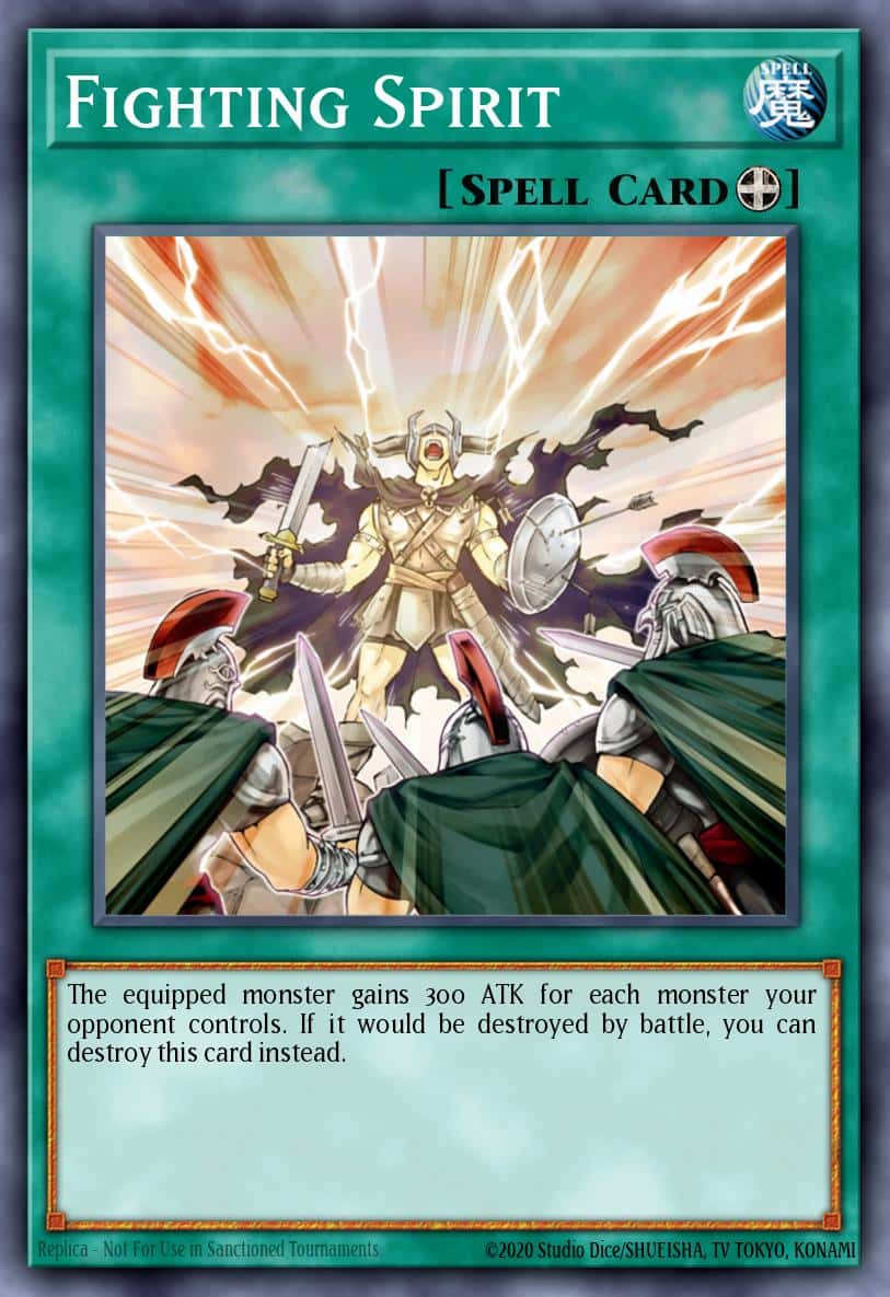 Fighting Spirit STAX-EN033 Common Yu-Gi-Oh! kartı